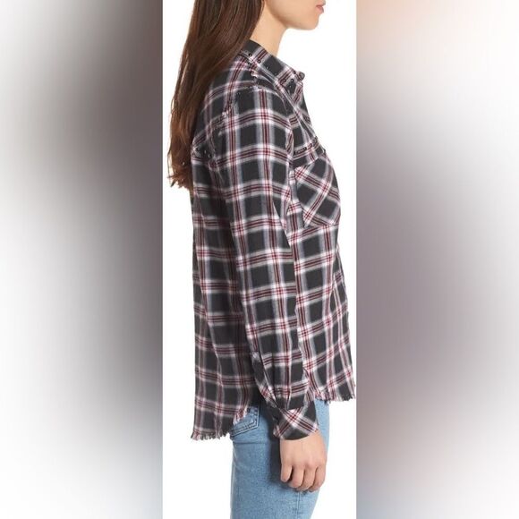 Rails Rex Studded Plaid Shirt - Picture 3 of 16